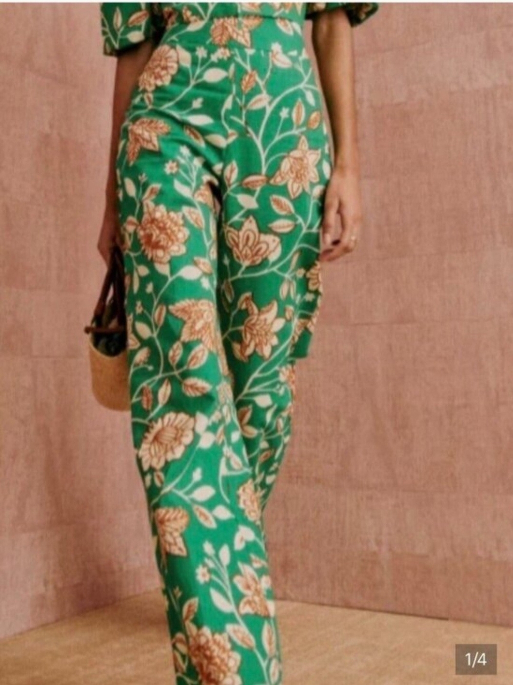 Sezane Baptisto Trousers In Gemini Print